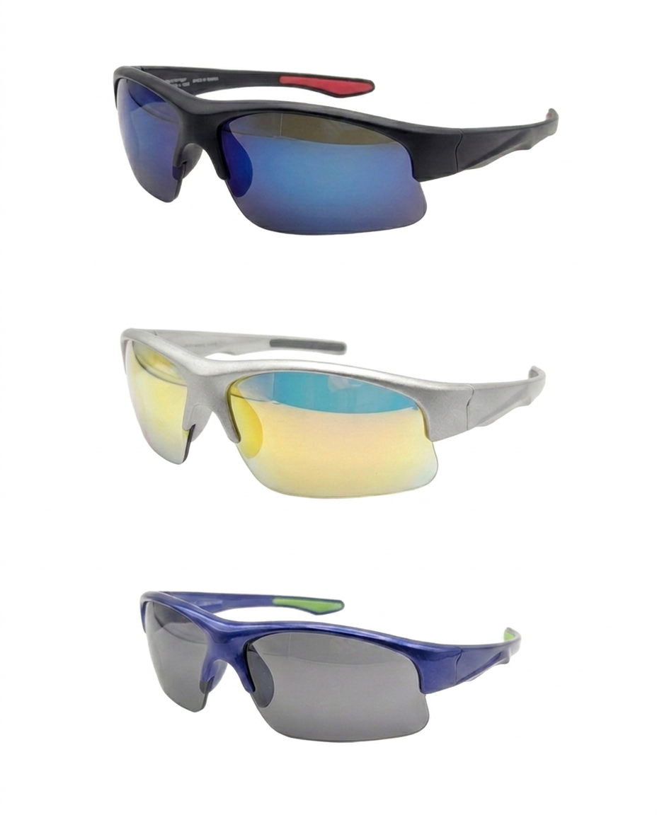 3 Pack Kids Sunglasses UV Protection Shades Age 6-14