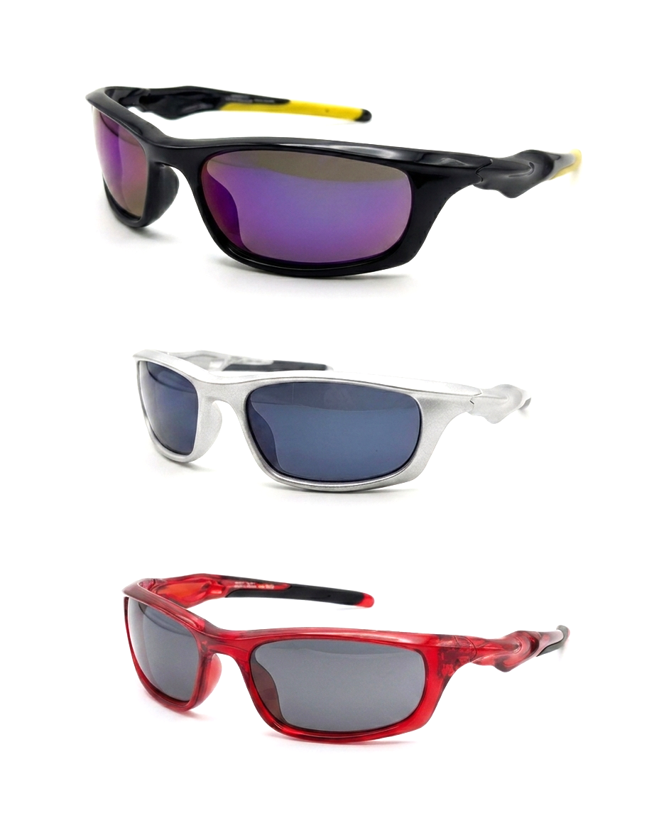 3 Pack Kids Sunglasses UV Protection Shades Age 6-14